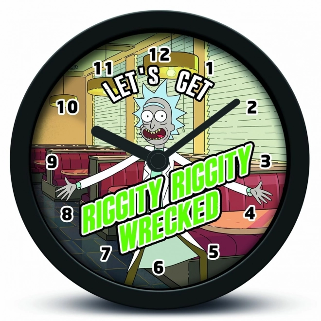 Ceas de masă cu alarmă Rick și Morty