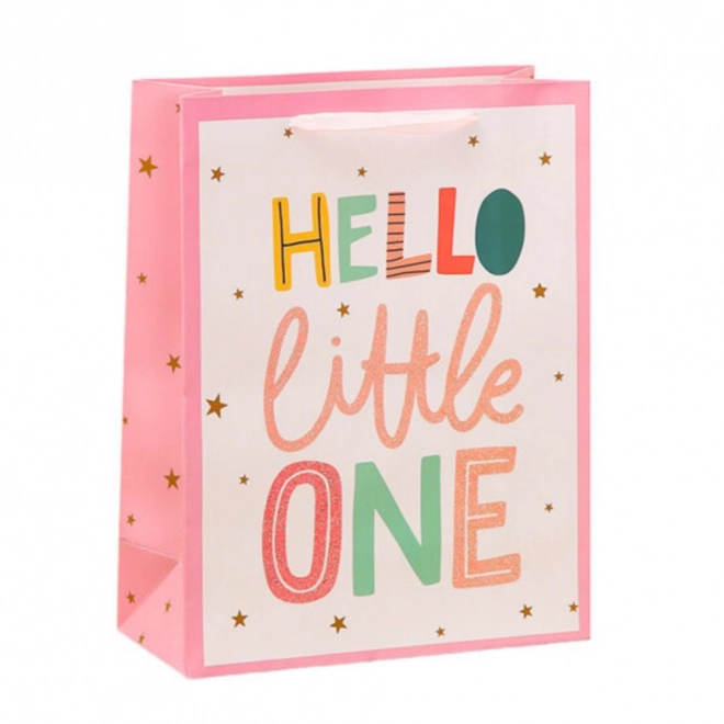 Pungă de cadou pentru copii Hello Baby Little One