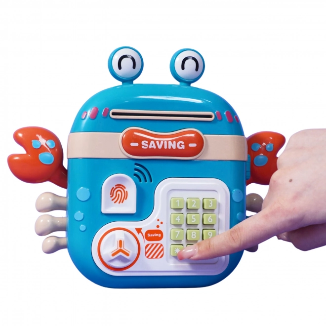 Skarbonka electronică copii în formă de crab Woopie