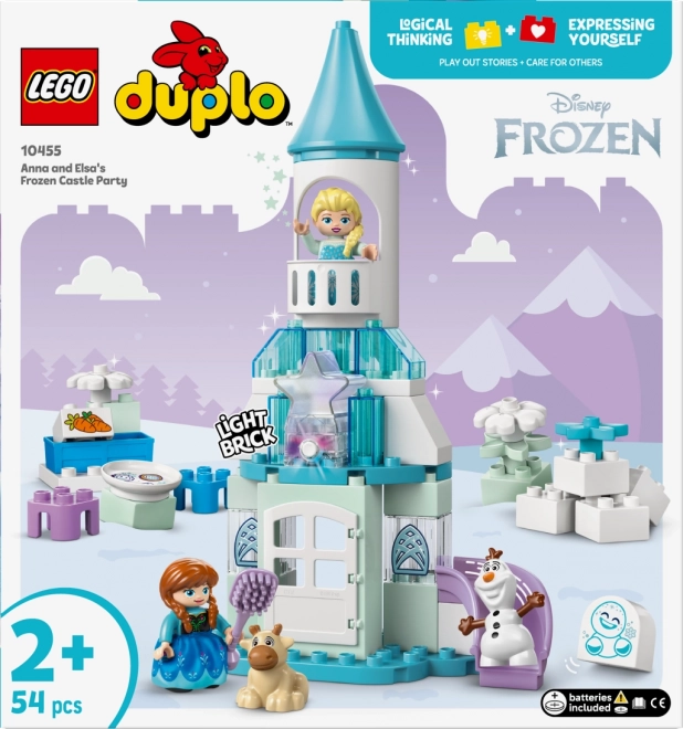 LEGO Duplo Disney Regatul de Gheata Anna, Elsa și sărbătoarea la castel