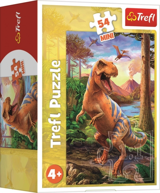 Puzzle Trefl 54 piese mini - Dinozauri uimitori