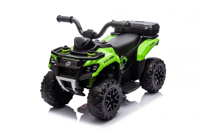 ATV pentru copii cu baterie verde