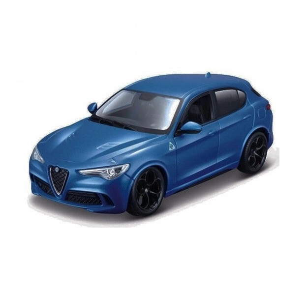 Model metalic Alfa Romeo Stelvio 1:24 albastru