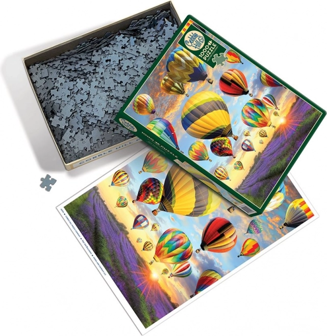 Puzzle cu baloane de aer cald - 1000 piese