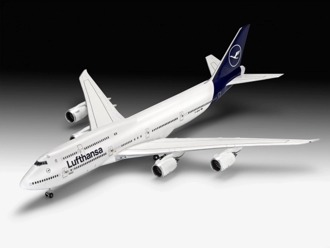 Model de plastic Boeing 747-8 Lufthansa