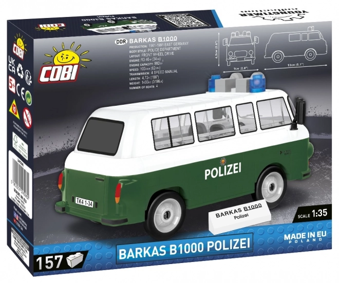Blocuri de construcție Barkas B1000 Poliție