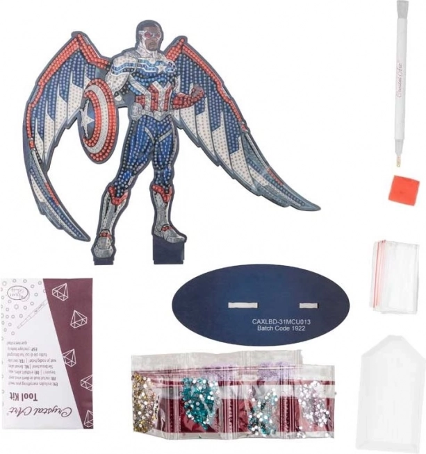 Pictură cu diamante XL Avengers: Falcon