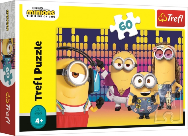 Puzzle 60 piese Minions dezordine