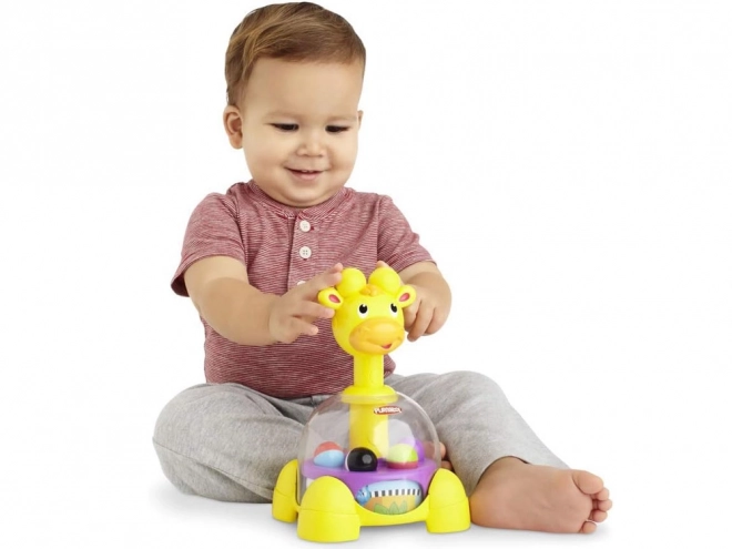 Jucărie bibuț cu bile Giraffă de la Playskool