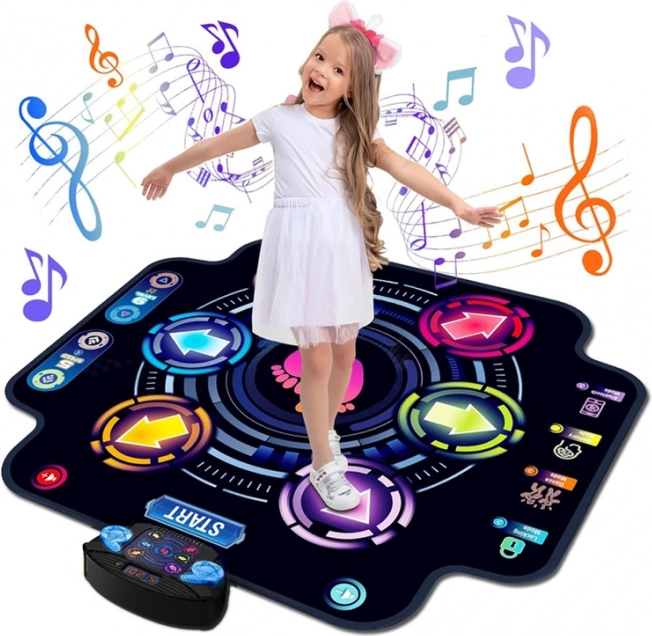 Covor muzical de dans pentru copii cu Bluetooth