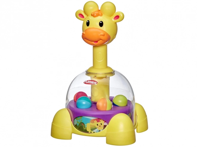 Jucărie bibuț cu bile Giraffă de la Playskool