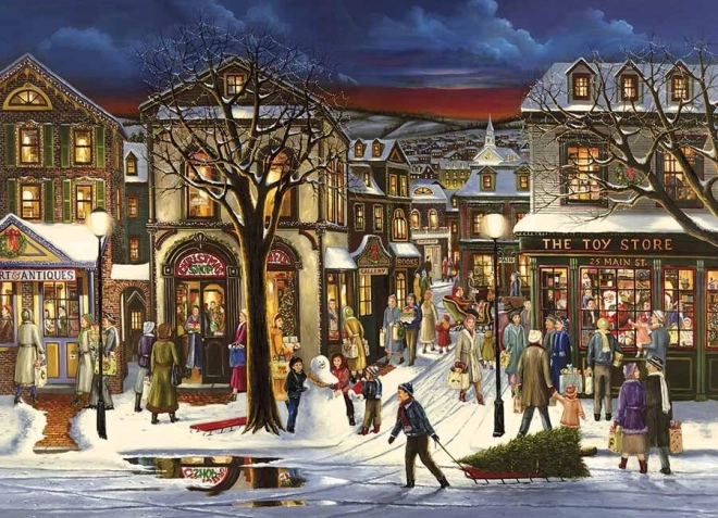 Puzzle de Crăciun 500 Piese Cobble Hill