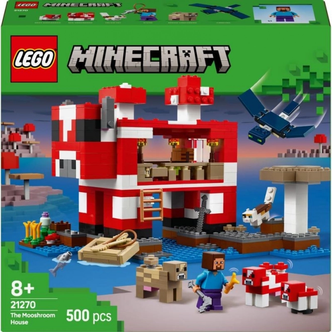 Casa vacii ciupercilor LEGO Minecraft