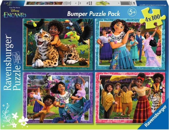 Puzzle Disney Encanto set 4x100 piese Ravensburger