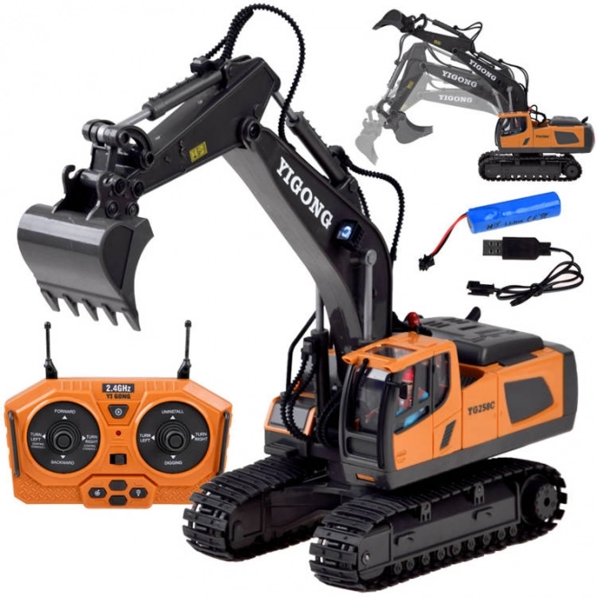 Excavator cu șenile telecomandat