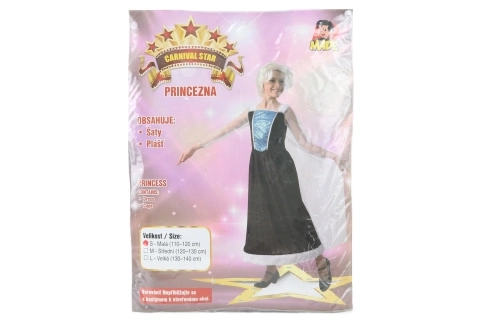 Rochie pentru carnaval - prințesă elegantă 110-120 cm