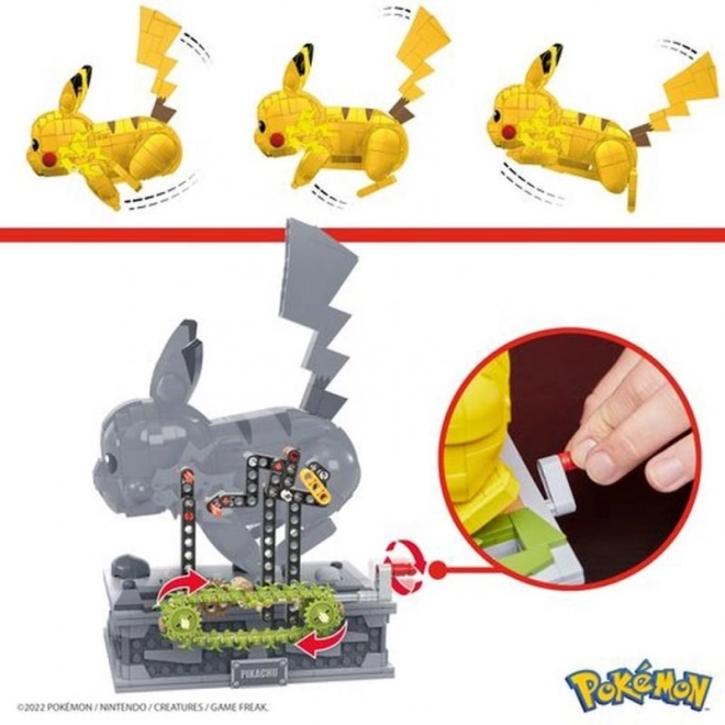 Mega Pokemon Pikachu set de construcție 1095 piese