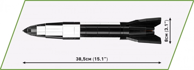 Set de construcție Rakieta V2 560 de piese