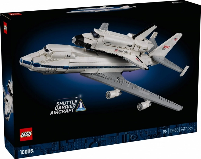 LEGO Icons NASA Shuttle Carrier – Boeing 747 cu naveta Enterprise