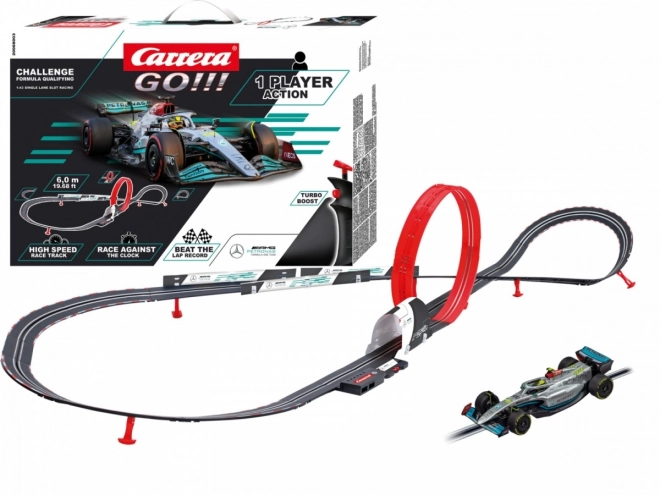 Carrera Go!!! set de curse Formula 1 Mercedes Hamilton