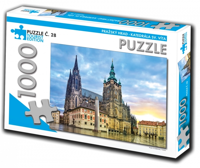 Puzzle ediția turistică Catedrala Sf. Vitus, Praga 1000 piese