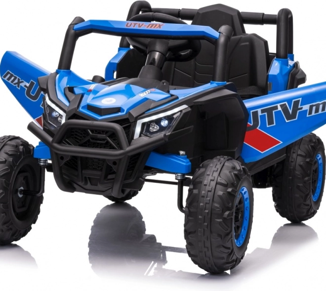 Vehicul electric pentru copii Buggy Madman UTV-MX albastru