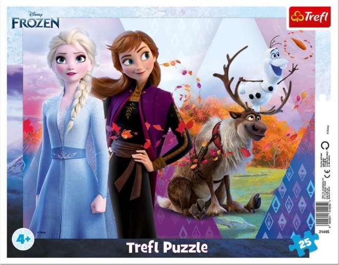 Puzzle Regatul de Gheață II de la Trefl, 25 piese