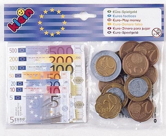 Set bancnote și monede euro pentru copii