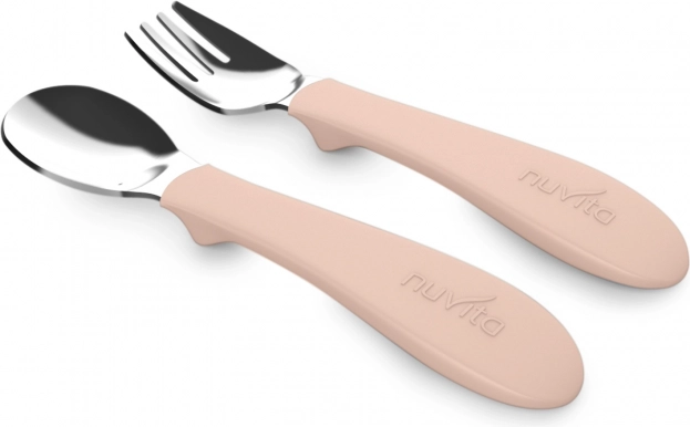 Set linguriță și furculiță, English Rose