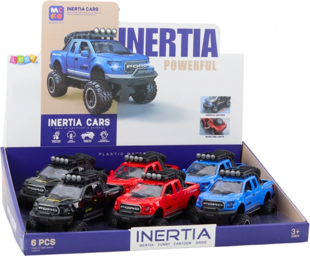 Mașină teren Raptor cu uși care se deschid, cu tracțiune, lumini și sunete
