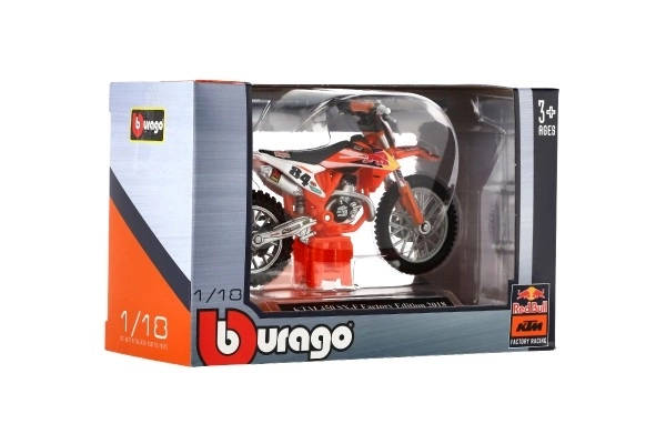 Motocicletă KTM Factory Edition Bburago 1:18