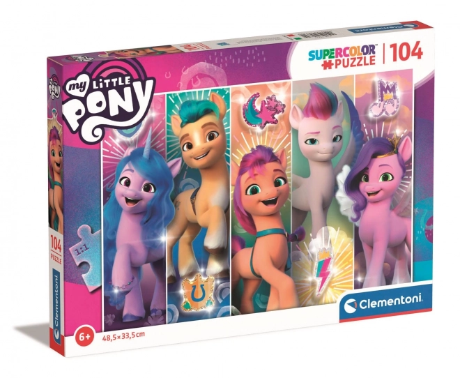 Puzzle Clementoni 104 piese My Little Pony