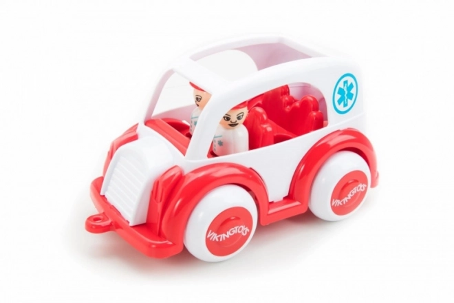 Ambulanță cu figurine Jumbo Viking Toys