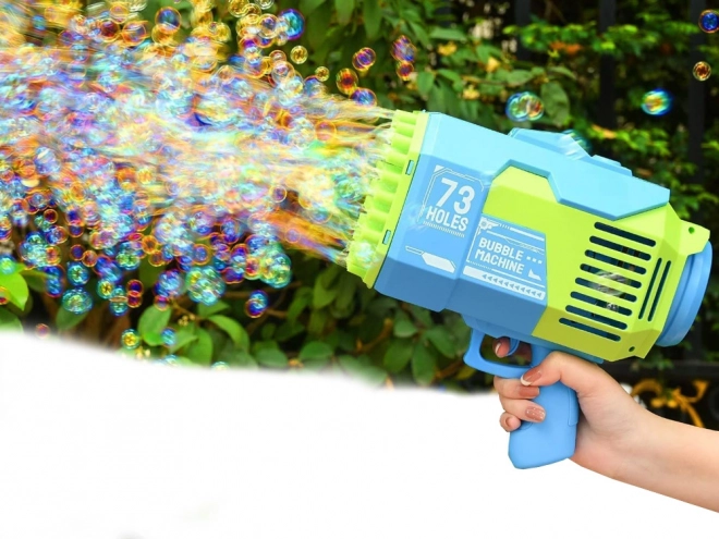 Pistol Bazooka pentru baloane de săpun – Albastră