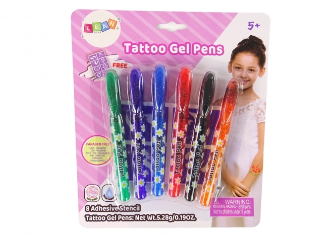 Set markere gel pentru tatuaje