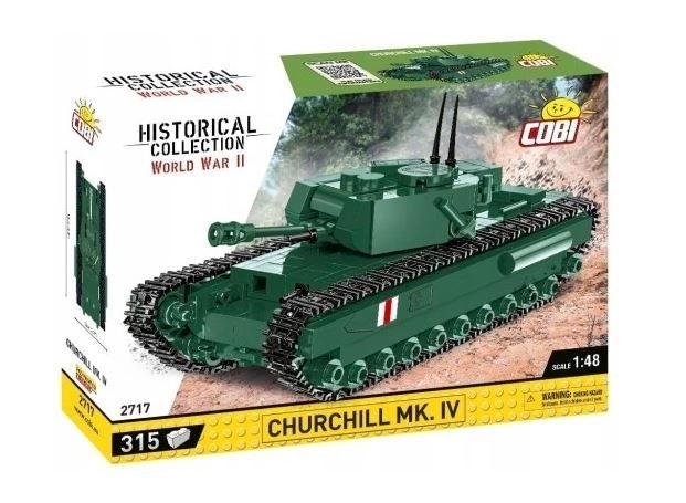 Model tank Churchill Mk IV al Doilea Război Mondial