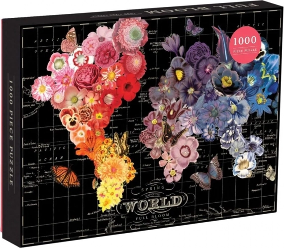 Puzzle Galison Pământ înflorit 1000 piese