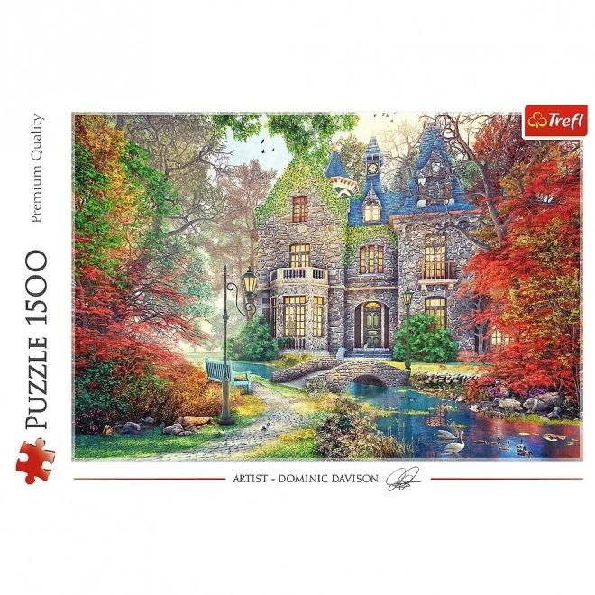 Puzzle 1500 Piese - Conac de Toamnă TREFL