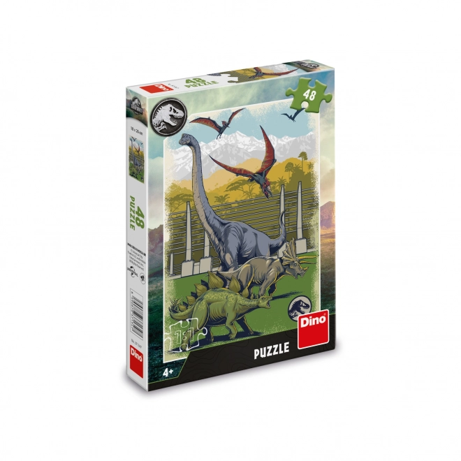 Puzzle Dino Jurassic World 48 piese