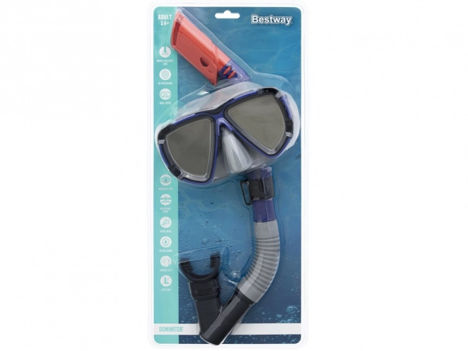 Set snorkeling cu mască și tub Bestway 14+