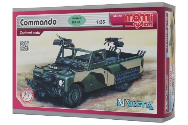 Model de asamblat Commando