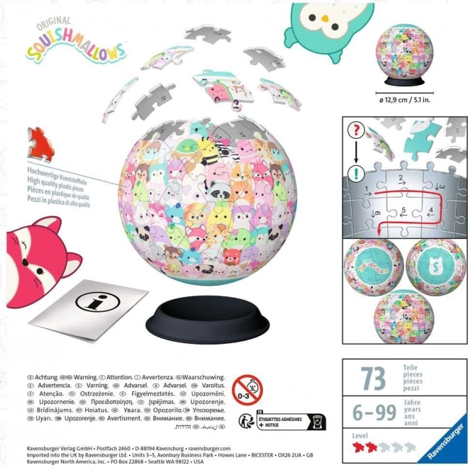 Puzzle 3D Squishmallows