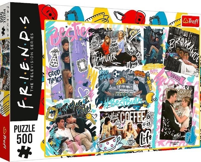 Puzzle 500 piese Prietenii Colaj