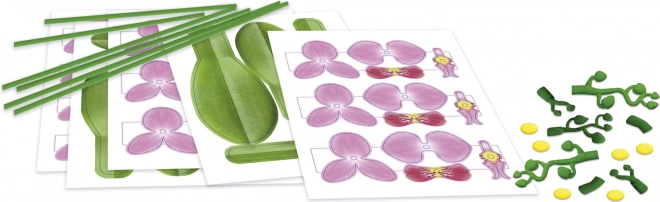 Puzzle 3D Educa - orhidee