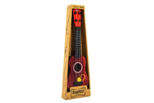 Ukulele din plastic cu chitară și pană muzicală