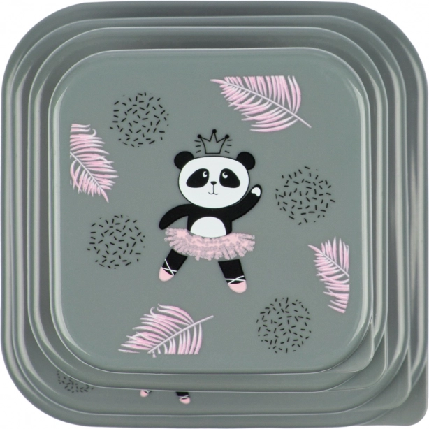 Cutie de gustări 4 în 1 Panda