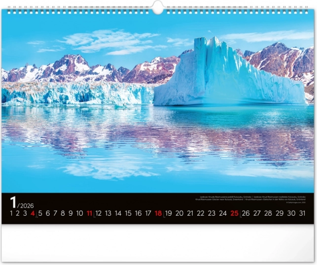 Calendar de perete Peisaje 2026