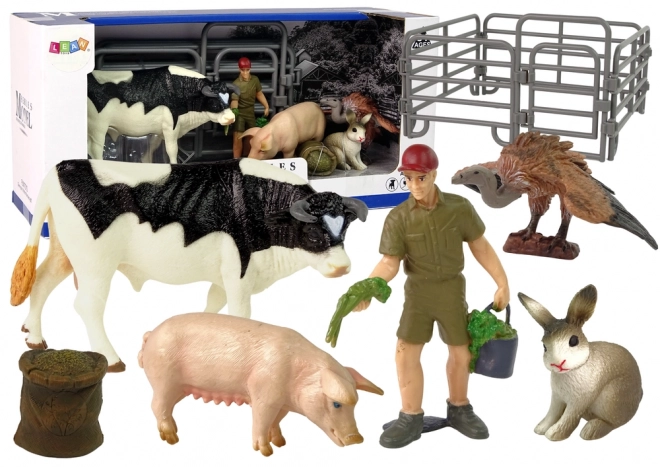 Set Figurine Ferma Animale Domestice