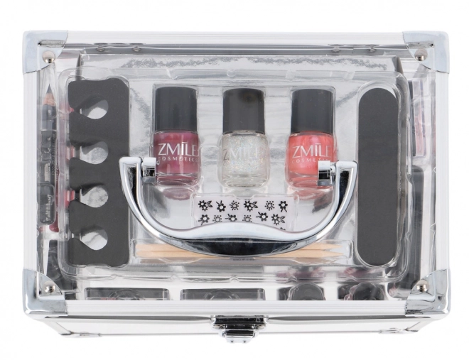 Kufăr cosmetic acrilic Zmile