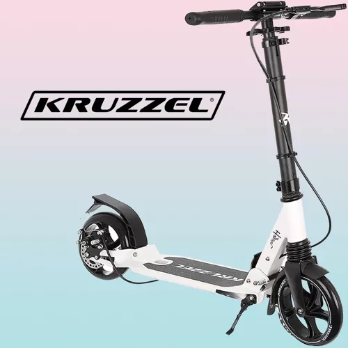 Trotinetă mare pliabilă cu suport Kruzzel